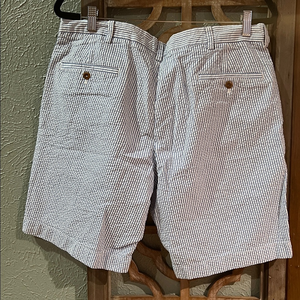 Brooks Brothers Men’s 100% Cotton Genuine Seersucker Shorts - Picture 4 of 5